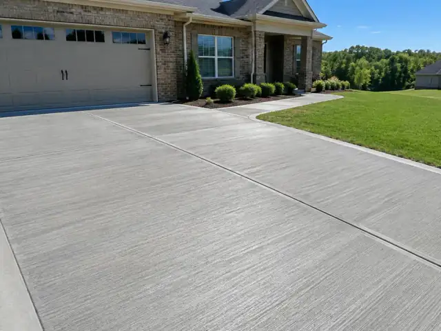 Broom Finish Driveways & Walks
